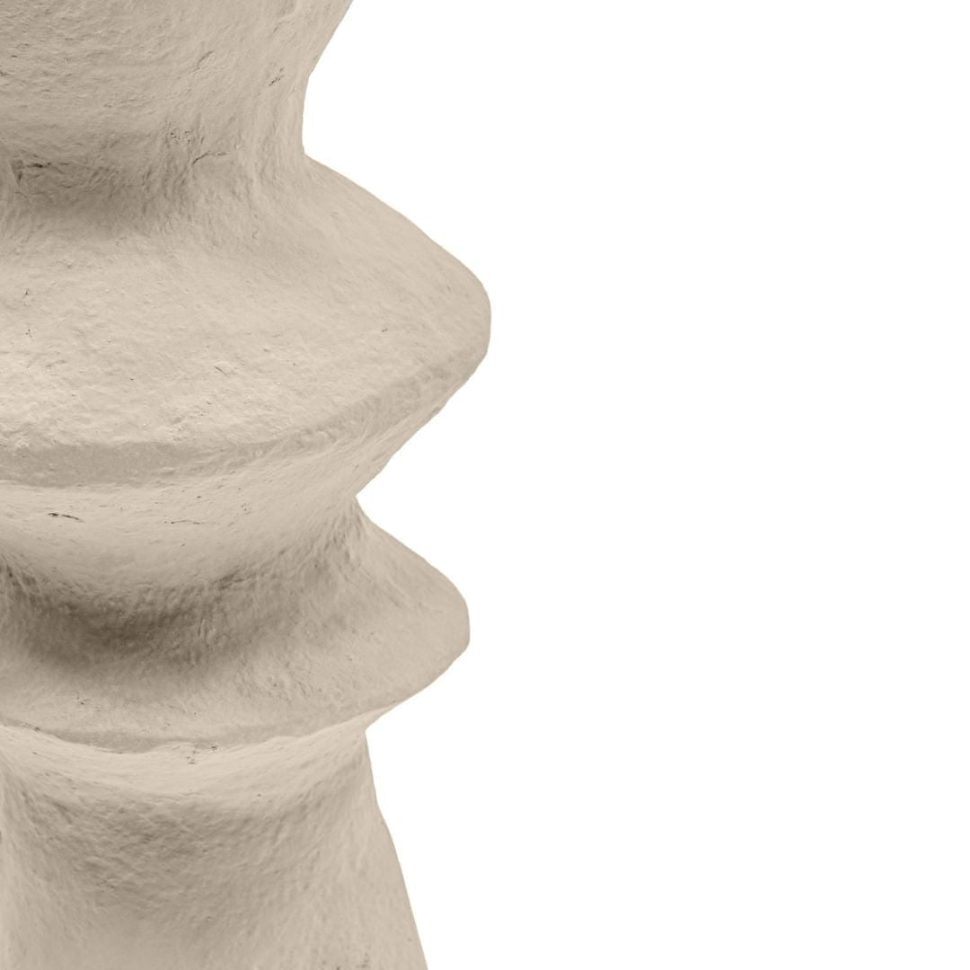 Zoco Home Tahlia-Vase Totem-Silhouette | Sand