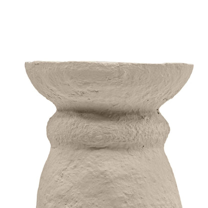 Zoco Home Tahlia-Vase mit breitem Rand | 28 x 40 cm | Sand