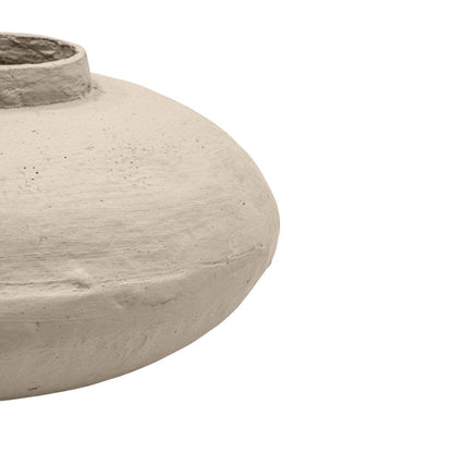 Zoco Home Tahlia Vase Wide | Sand