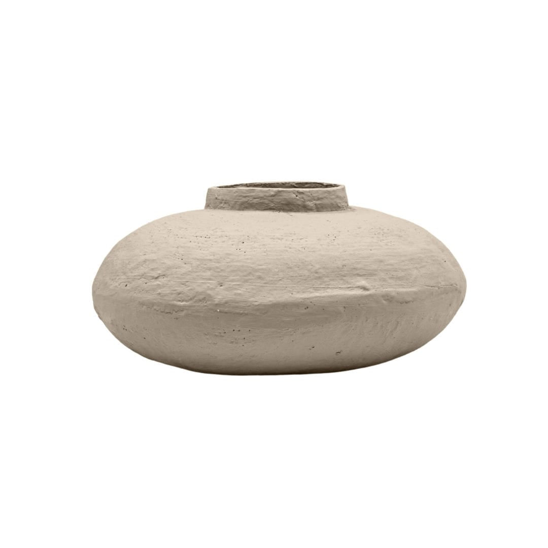 Zoco Home Tahlia Vase Wide | Sand