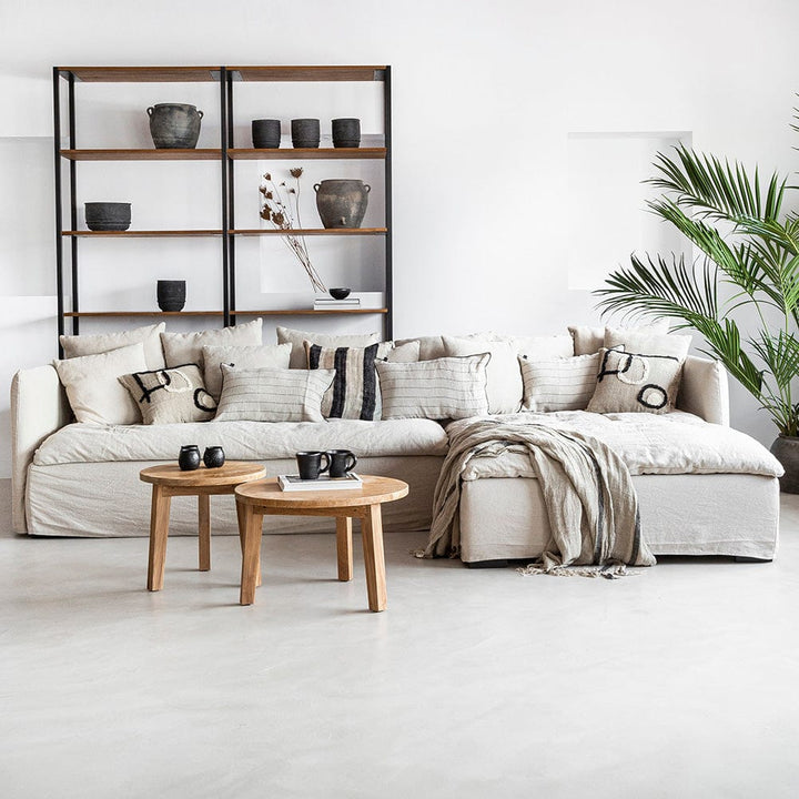 Zoco Home Tarifa Linen Chaise Longue | Furniture Set