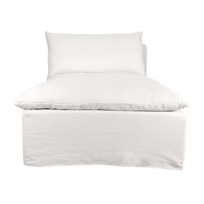 Zoco Home Furniture/Sofa Tarifa Linen Chaise Longue Sofa | 105x160x80cm