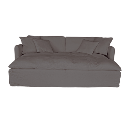 Zoco Home Furniture/Sofa Tarifa Linen Lounge Sofa | 240x190x80cm