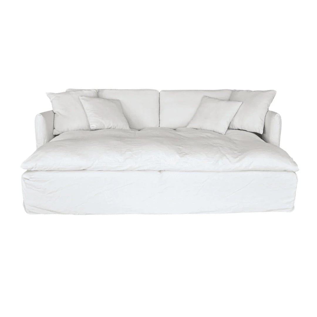 Zoco Home Furniture/Sofa Tarifa Linen Lounge Sofa | 240x190x80cm