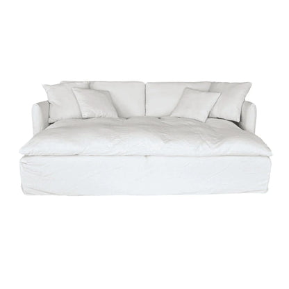 Zoco Home Furniture/Sofa Tarifa Linen Lounge Sofa | 240x190x80cm