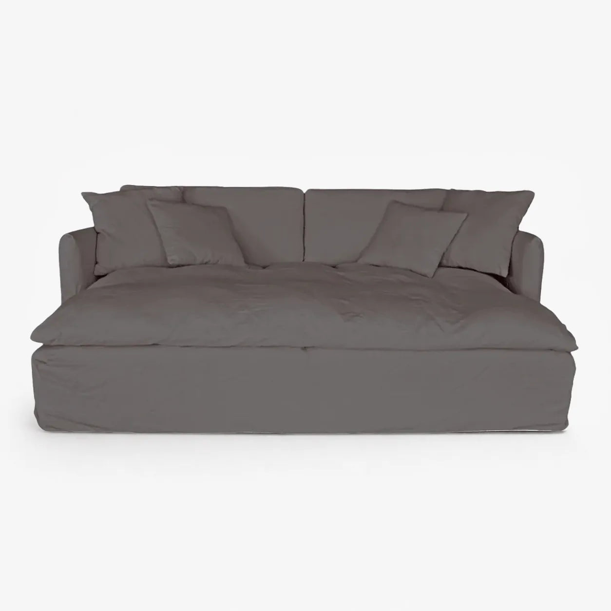 Zoco Home Furniture/Sofa Tarifa Linen Lounge Sofa | 240x190x80cm