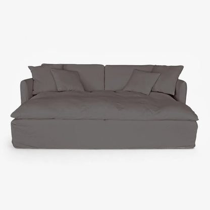 Zoco Home Furniture/Sofa Tarifa Linen Lounge Sofa | 240x190x80cm