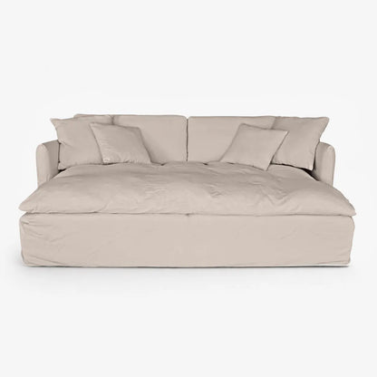 Zoco Home Furniture/Sofa Tarifa Linen Lounge Sofa | 240x190x80cm