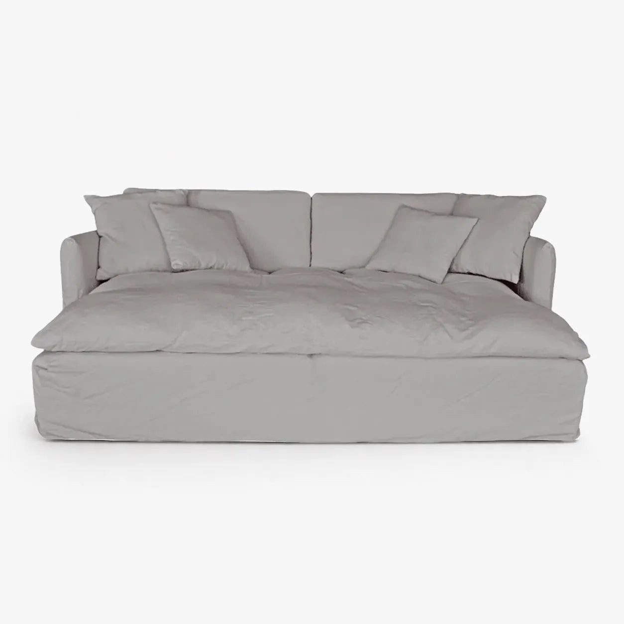 Zoco Home Furniture/Sofa Tarifa Linen Lounge Sofa | 240x190x80cm