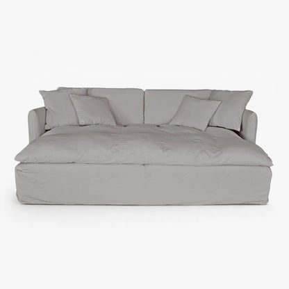 Zoco Home Furniture/Sofa Tarifa Linen Lounge Sofa | 240x190x80cm