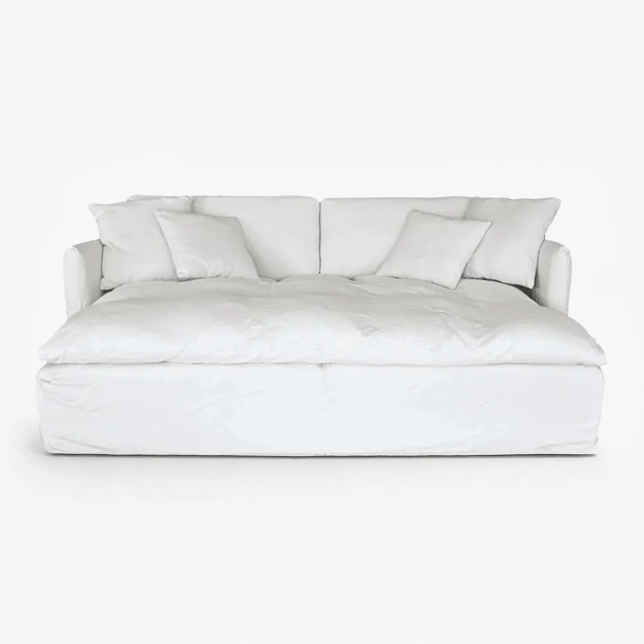 Zoco Home Furniture/Sofa Tarifa Linen Lounge Sofa | 240x190x80cm