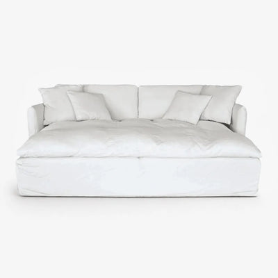 Zoco Home Furniture/Sofa Tarifa Linen Lounge Sofa | 240x190x80cm