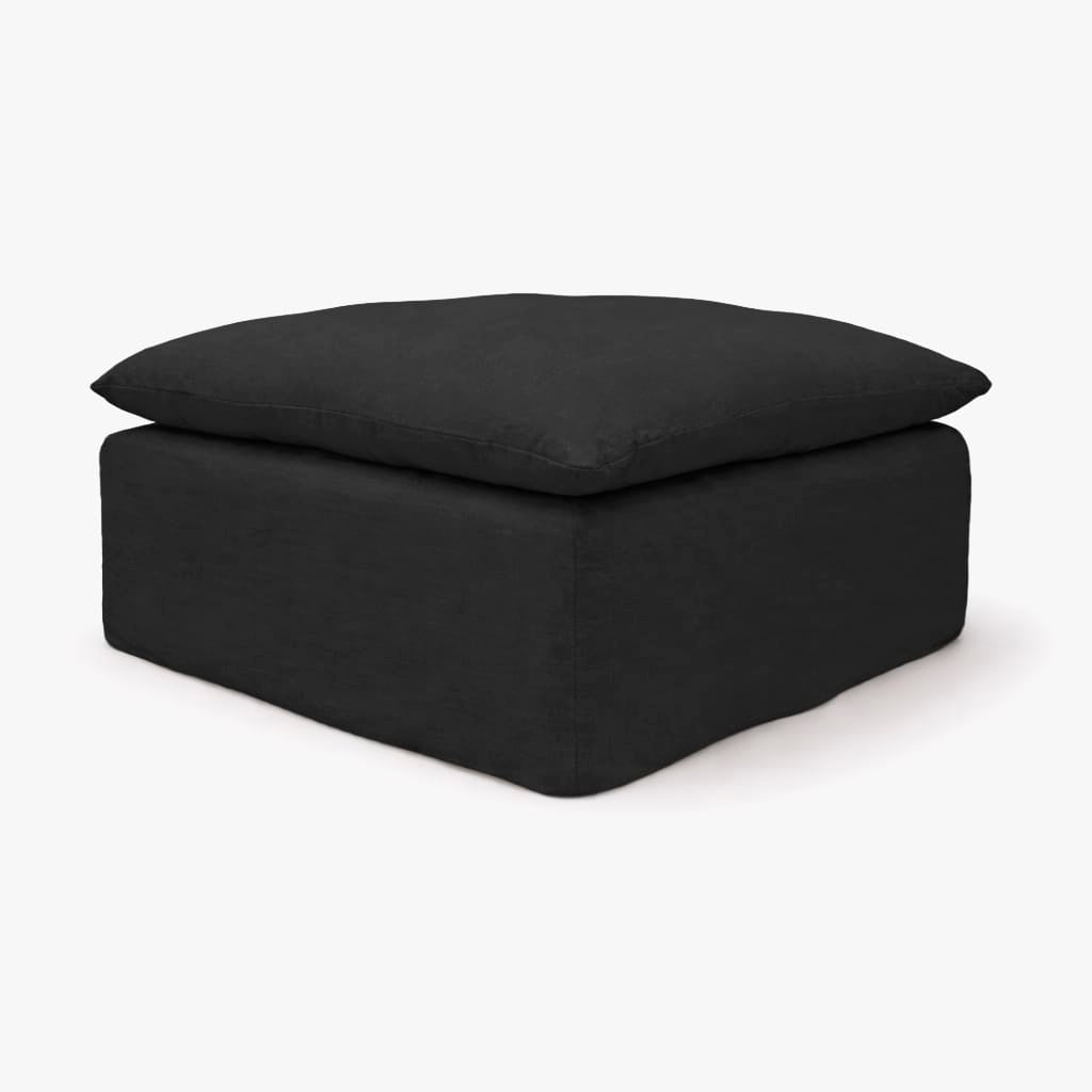 Zoco Home Furniture/Sofa Tarifa Linen Pouf