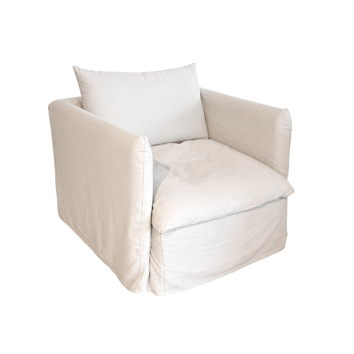 Zoco Home Furniture Tarifa Linen Single Sofa