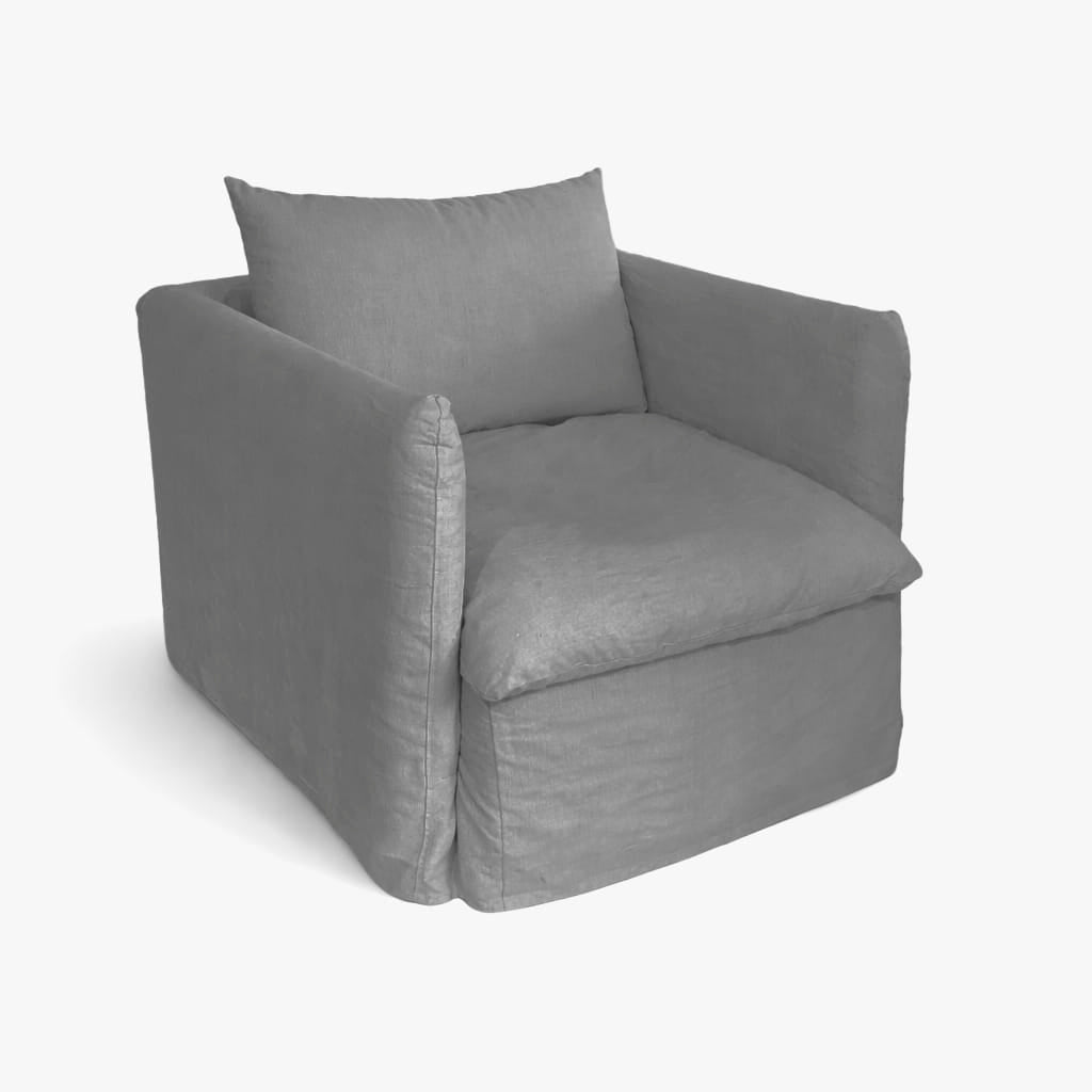 Zoco Home Furniture/Sofa Tarifa Linen Single Sofa