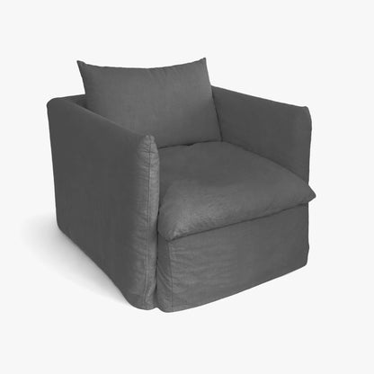 Zoco Home Furniture/Sofa Tarifa Linen Single Sofa