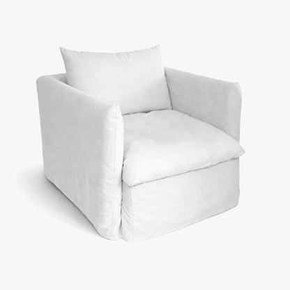 Zoco Home Furniture/Sofa Tarifa Linen Single Sofa