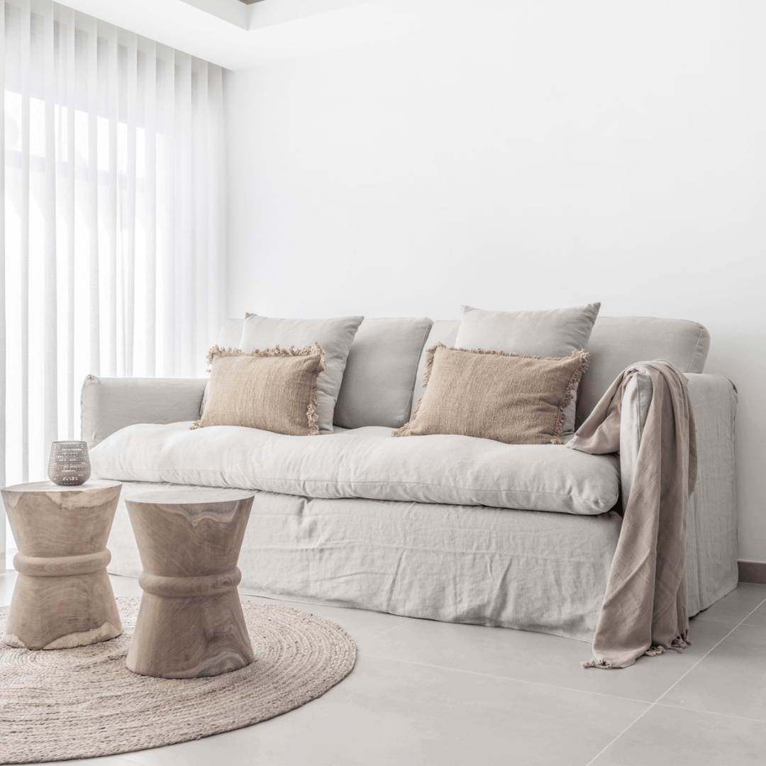 Zoco Home Furniture/Sofa Tarifa Linen Sofa | 240cm