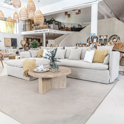 Zoco Home Furniture/Sofa Tarifa Vibe Easyclean Chaise Longue Sofa | Reversible