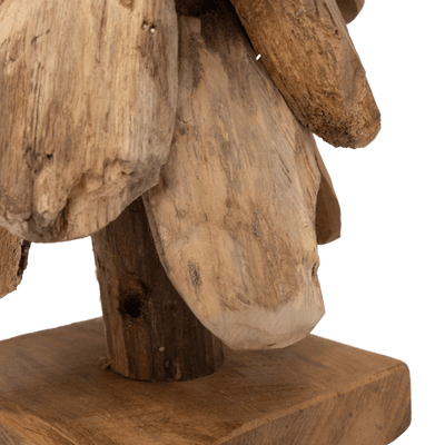 Zoco Home Decor/Christmas Teak Christmas Tree