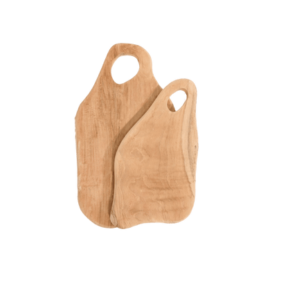 Zoco Home Decor/Kitchen Teak Cutting Board | Abstract | 30cm