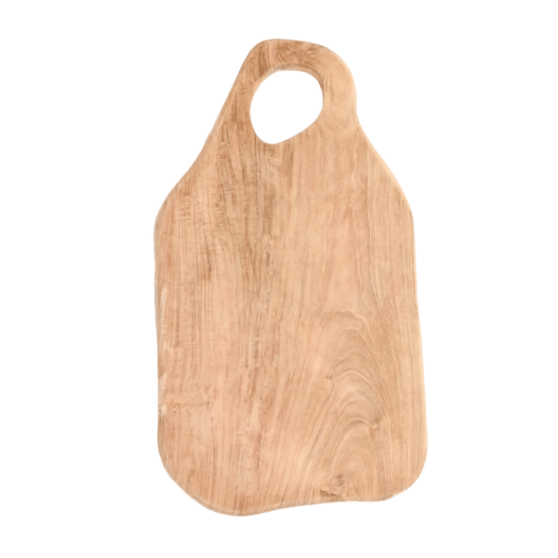 Zoco Home Tableware Teak Cutting Board - Abstract  | 40cm