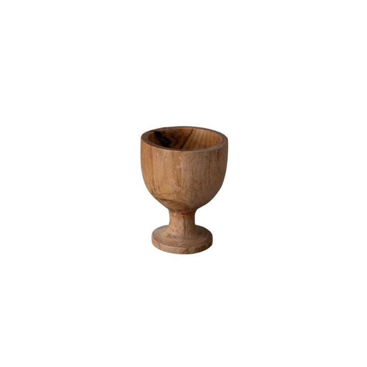 Zoco Home Tableware Teak Egg Cup | Natural