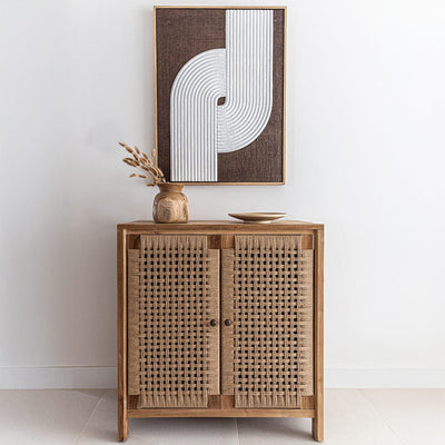 Zoco Home Teakholz-Topf | 20 cm