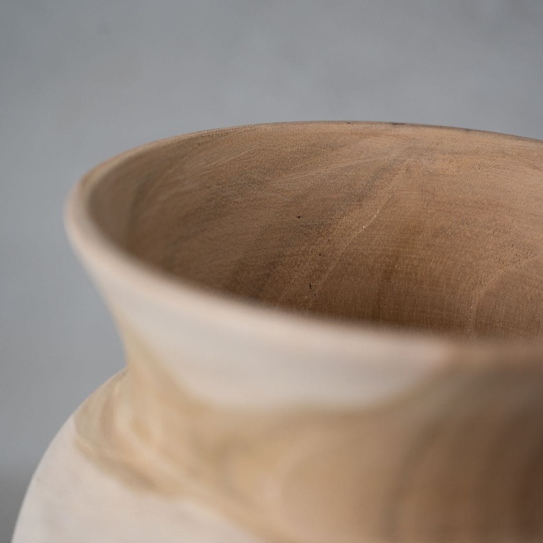 Zoco Home Teakholz-Topf | 20 cm