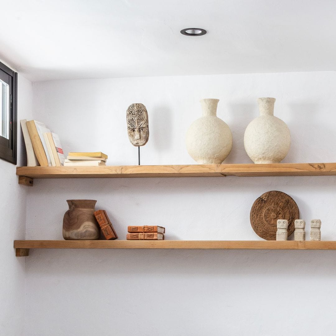 Zoco Home Teakholz-Topf | 20 cm