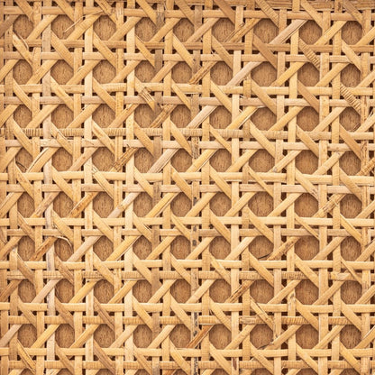 Zoco Home Furniture/Storage Teak & Rattan Cabinet