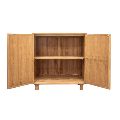 Zoco Home – Schrank aus Teakholz und Rattan
