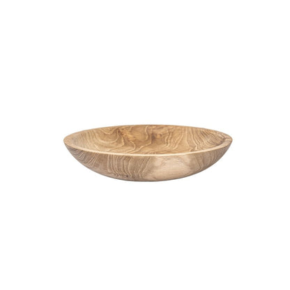 Zoco Home Teak Serving Bowl | 30x6cm