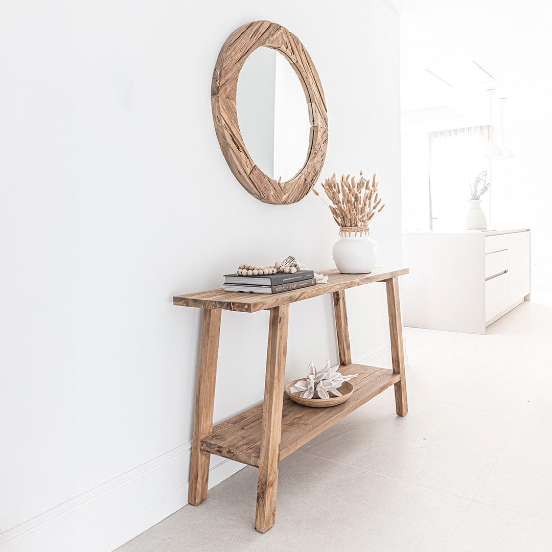 Zoco Home Decor/Kitchen Teak Serving Bowl | 40x6cm