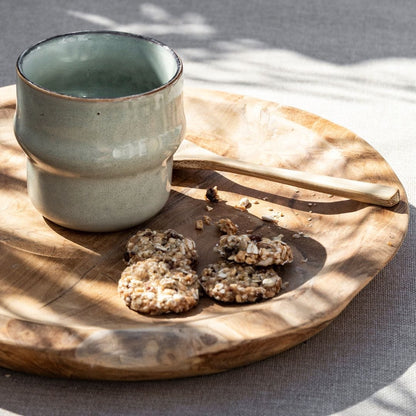 Zoco Home Decor/Kitchen Teak Serving Plate | 30x6cm