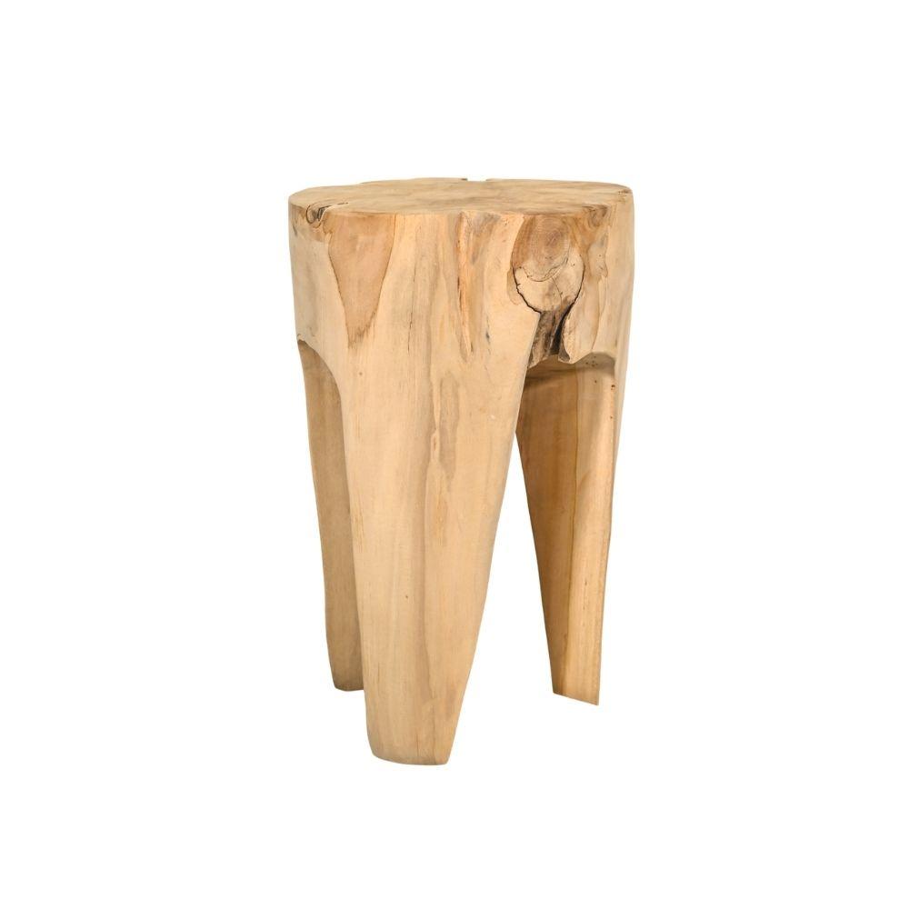 Zoco Home Furniture/Chair Teak Stool