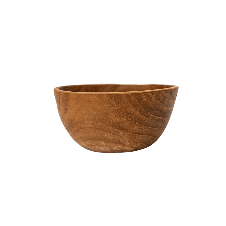Zoco Home Home accessories Teak Wooden Bowl | 12x6cm