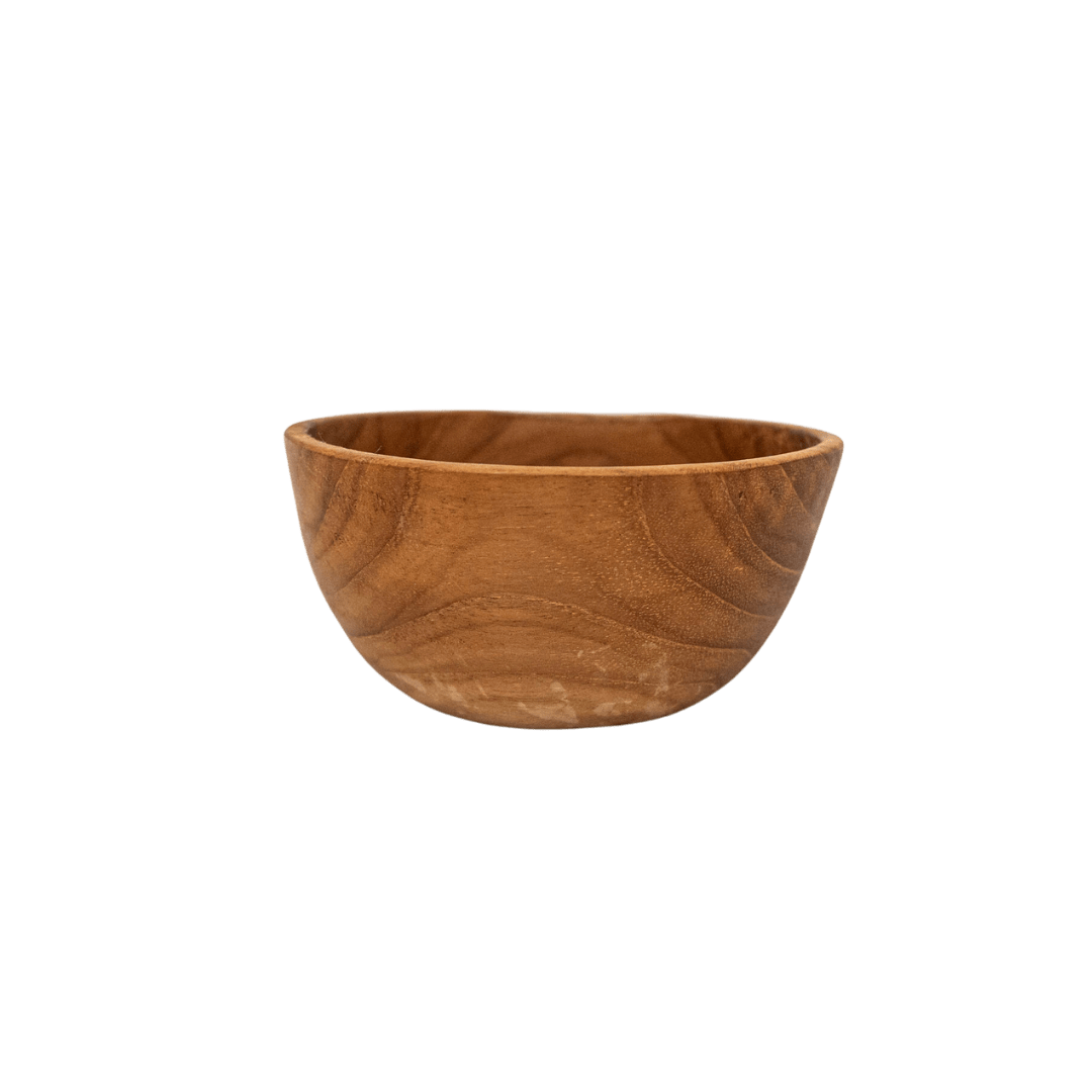 Zoco Home Home accessories Teak Wooden Bowl | 12x6cm