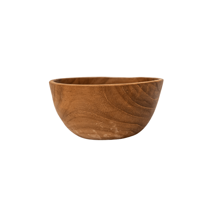 Zoco Home Home accessories Teak Wooden Bowl | 12x6cm