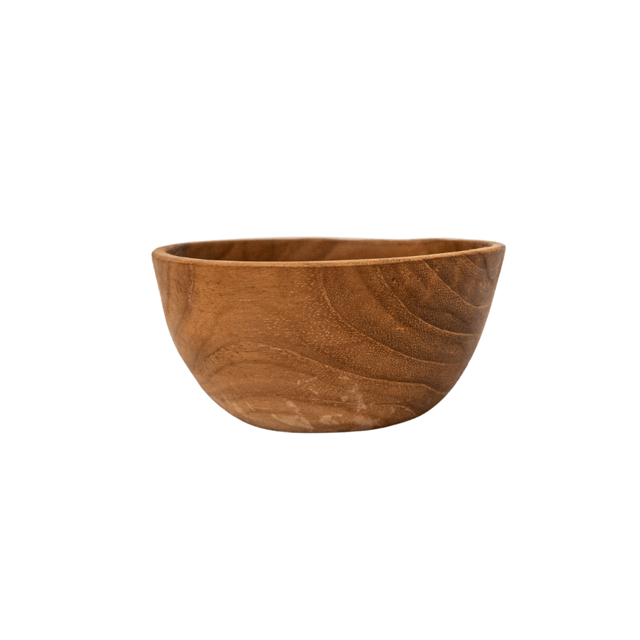 Zoco Home Home accessories Teak Wooden Bowl | 12x6cm