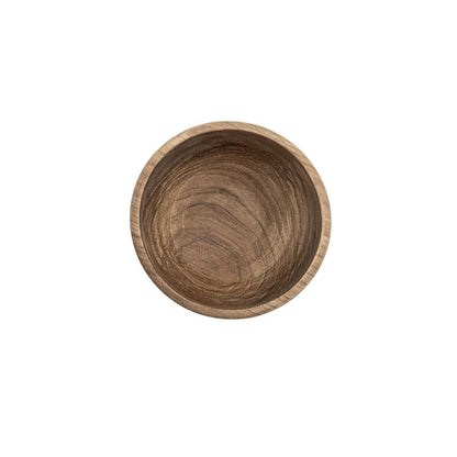 Zoco Home Decor/Kitchen Teak Wooden Bowl | 15cm