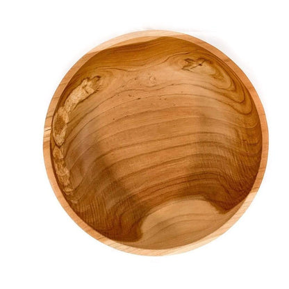 Zoco Home Teak Wooden Bowl | 30x10cm