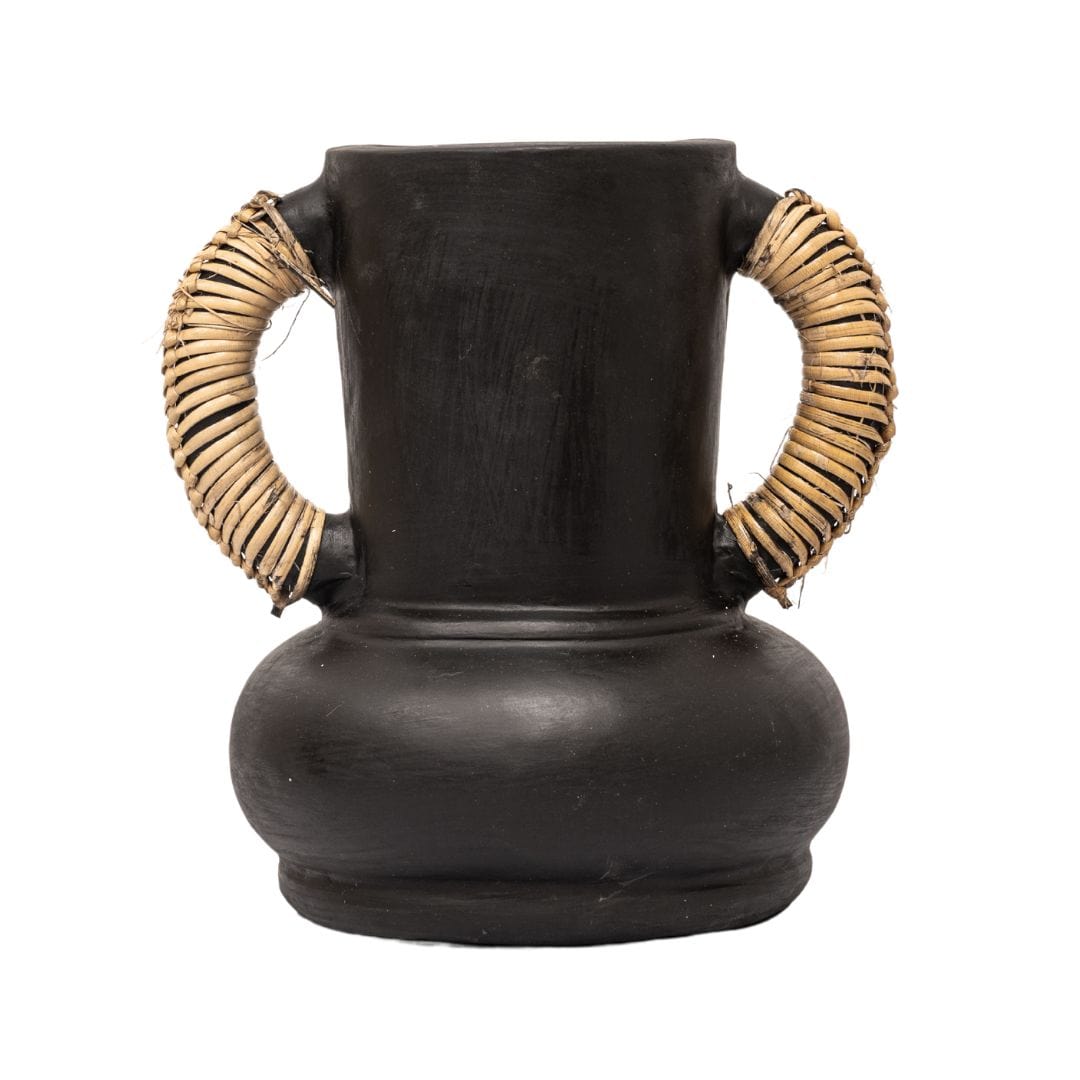 Zoco Home Vases Terracotta Vase | Black | 20x25cm