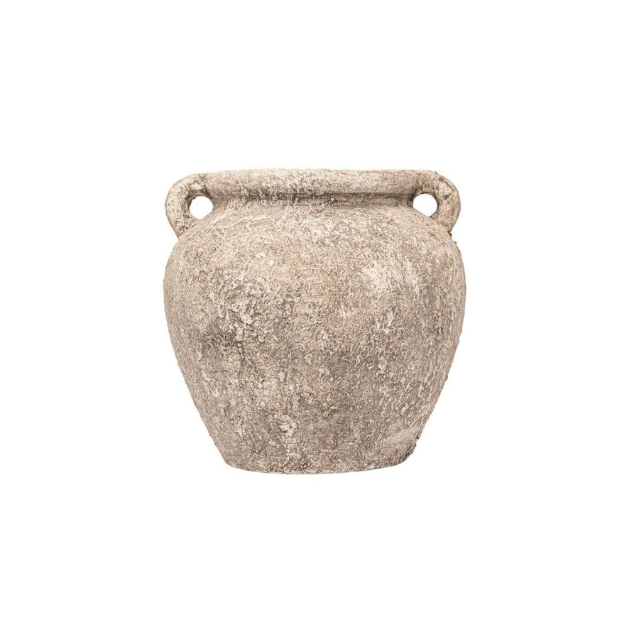 Zoco Home Vases Terracotta Vase | Grey | 25x25cm