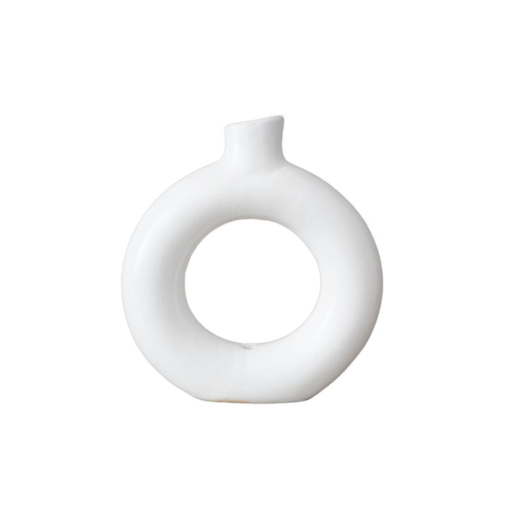 Zoco Home Terracotta Vase | White 30cm