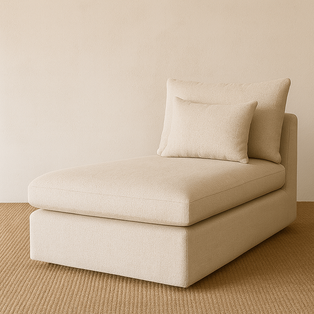 Zoco Home Test Modular: Chaise Longue Sofa