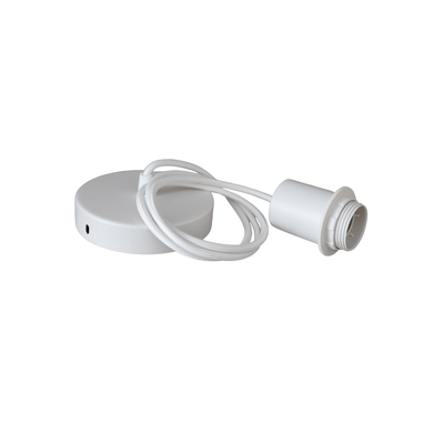 Cable colgante textil para Zoco Home | Blanco, 1 m