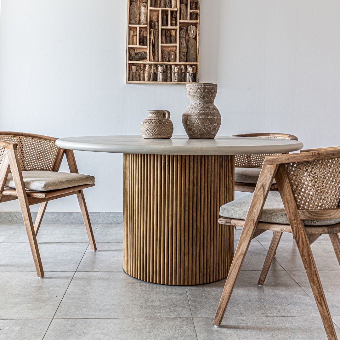 Zoco Home Outdoor/Table/Dining Thara Round Dining Table