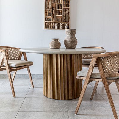 Zoco Home Outdoor/Table/Dining Thara Round Dining Table