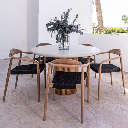 Zoco Home Outdoor/Table/Dining Thara Round Dining Table